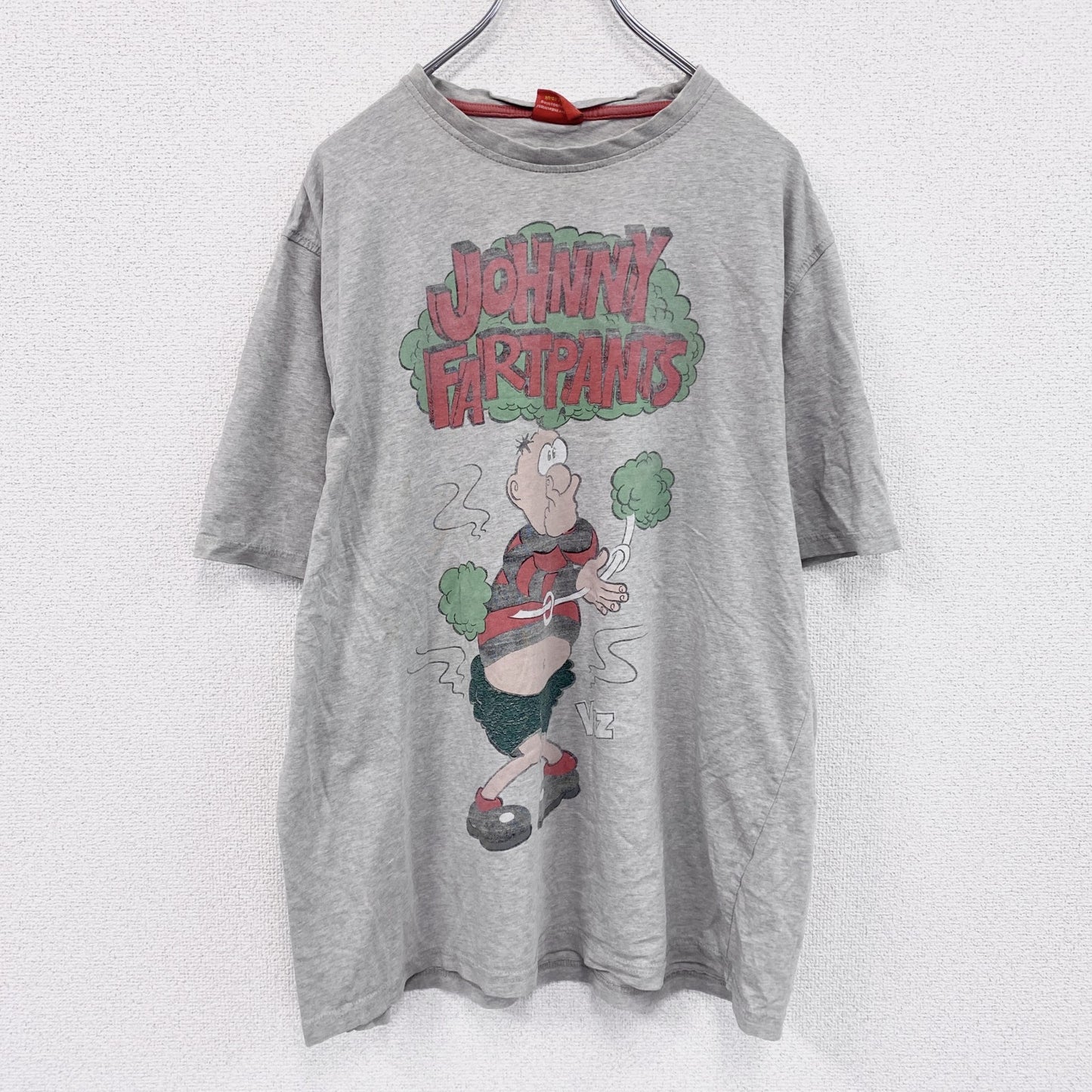 Viz　ヴィズ　JOHNNY FARTPANTS　ジョニーファートパンツ　半袖Tシャツ　灰色　グレー　XLサイズ