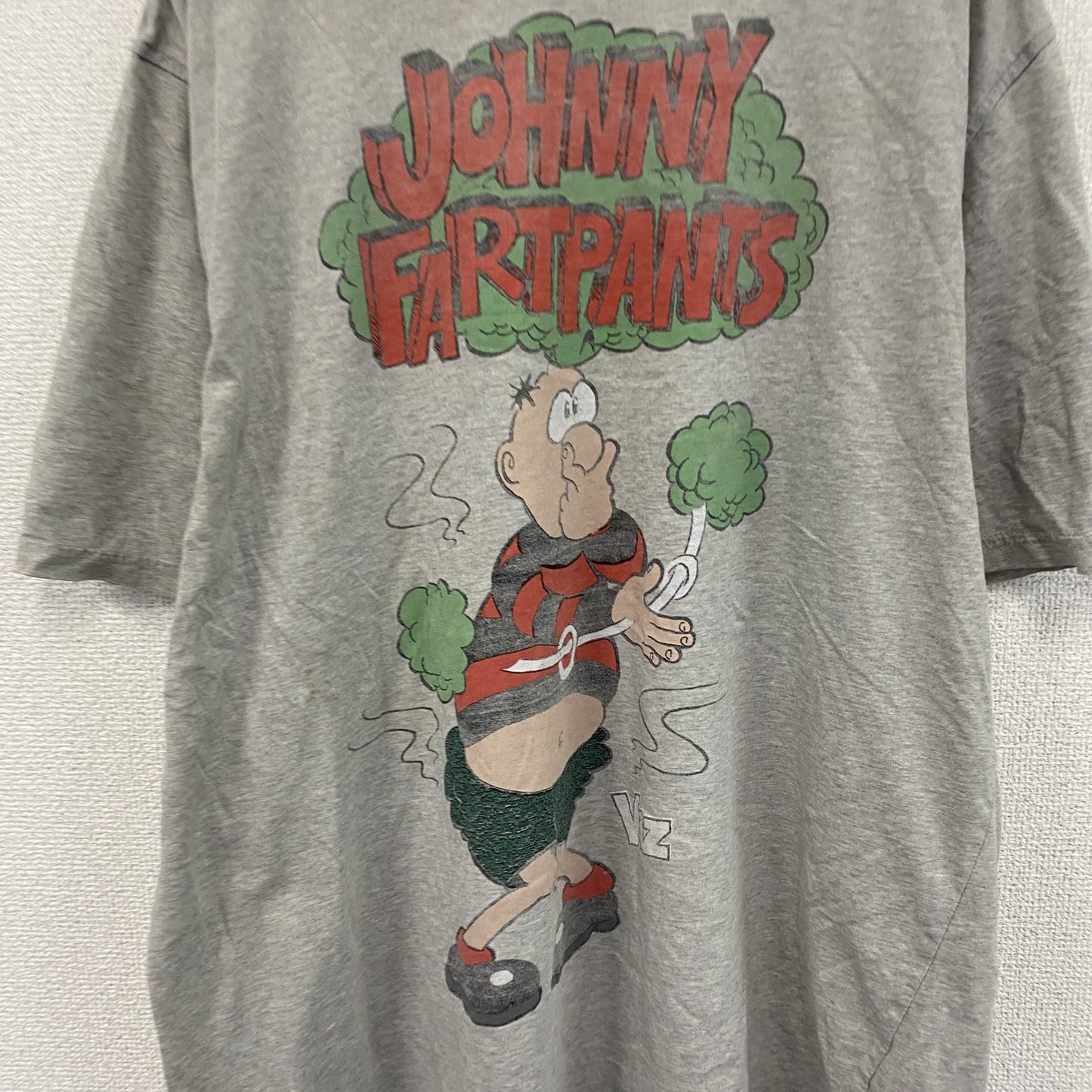 Viz　ヴィズ　JOHNNY FARTPANTS　ジョニーファートパンツ　半袖Tシャツ　灰色　グレー　XLサイズ