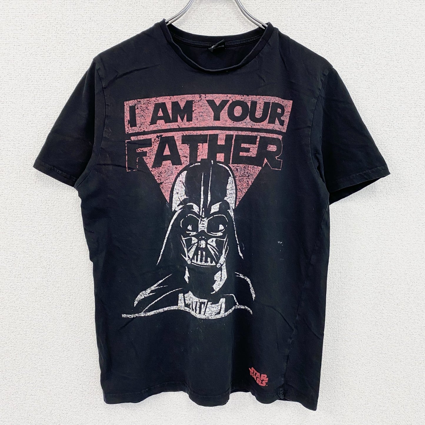 STAR WARS　スターウォーズ　半袖プリントTシャツ　ダースベイダー　黒　ブラック　Lサイズ