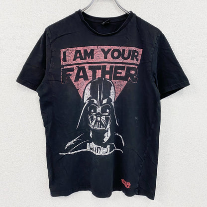 STAR WARS　スターウォーズ　半袖プリントTシャツ　ダースベイダー　黒　ブラック　Lサイズ