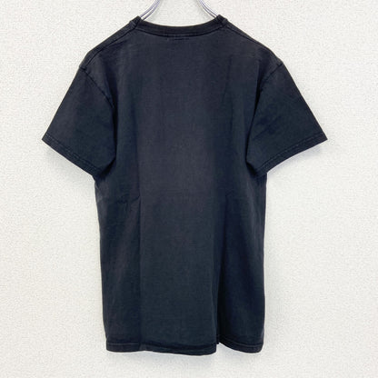 古着 used　FRUIT OF THE LOOM　半袖プリントTシャツ　鳥　カジュアル　春夏服　クルーネック　黒　Sサイズ