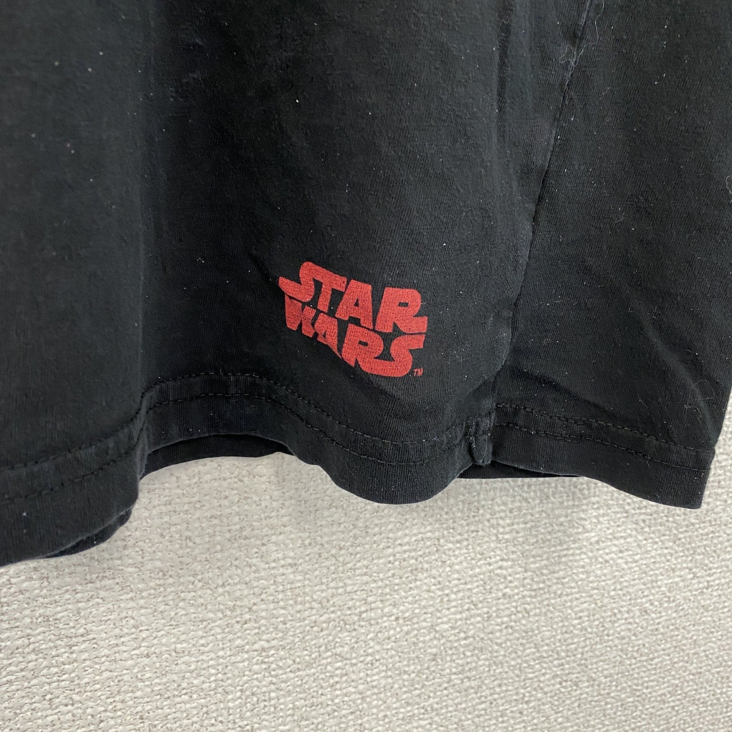 STAR WARS　スターウォーズ　半袖プリントTシャツ　ダースベイダー　黒　ブラック　Lサイズ