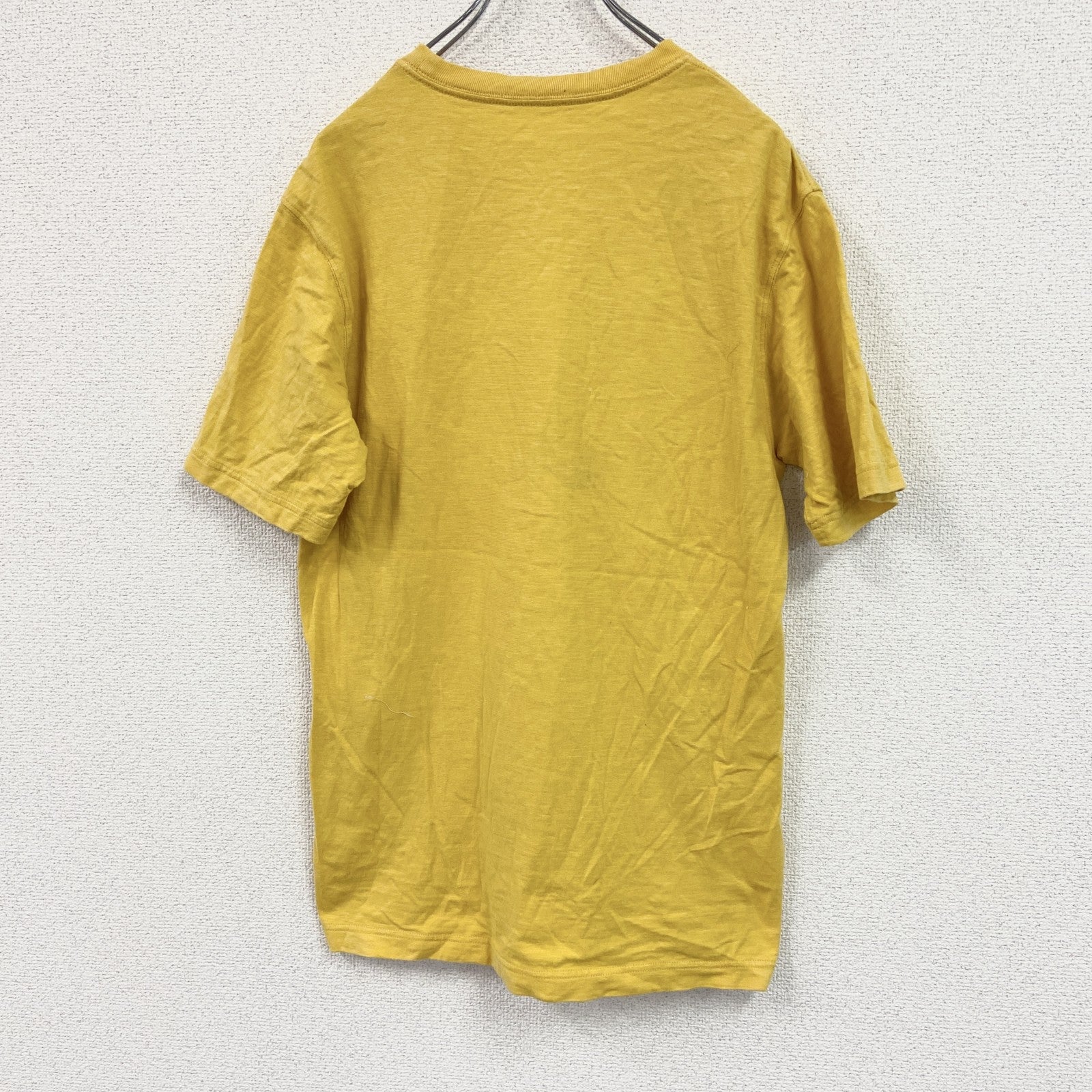 Eddie Bauer　エディーバウアー　半袖プリントＴシャツ　黄色　イエロー　Mサイズ