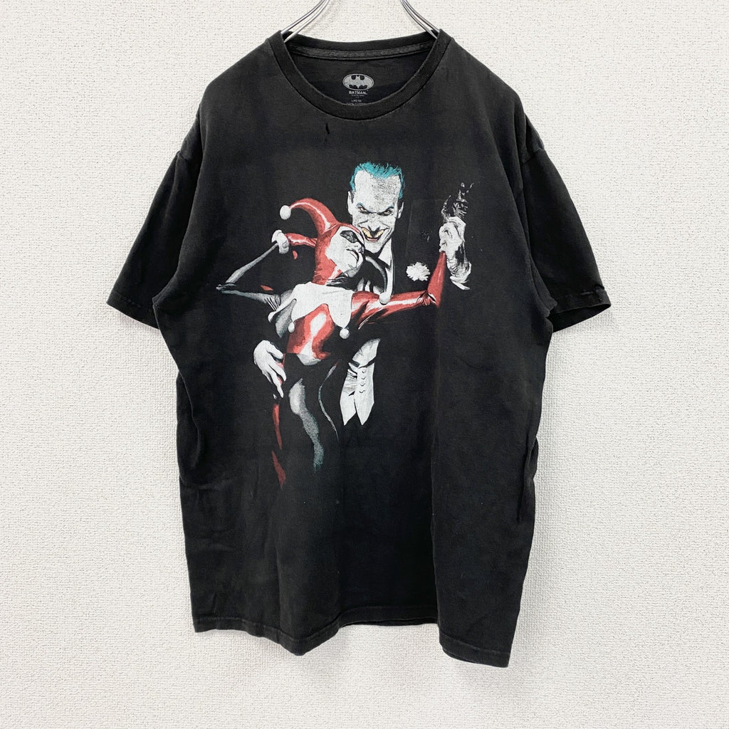 BATMAN バットマン　半袖プリントTシャツ　黒　ブラック　Lサイズ