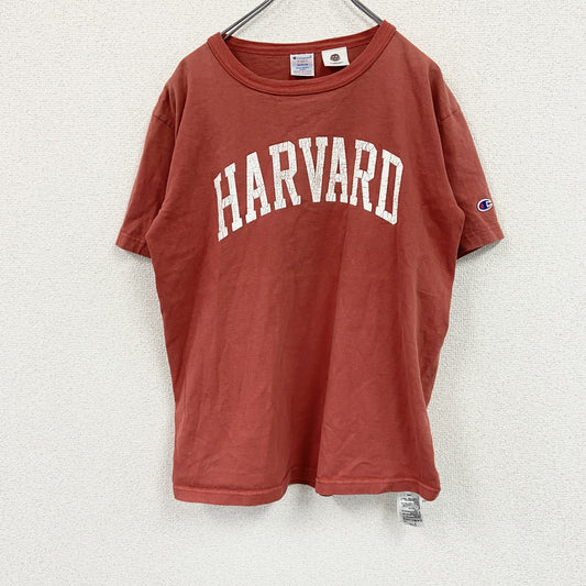Champion　チャンピオン　半袖カレッジプリントＴシャツ　ハーバード大学　赤　レッド　Mサイズ