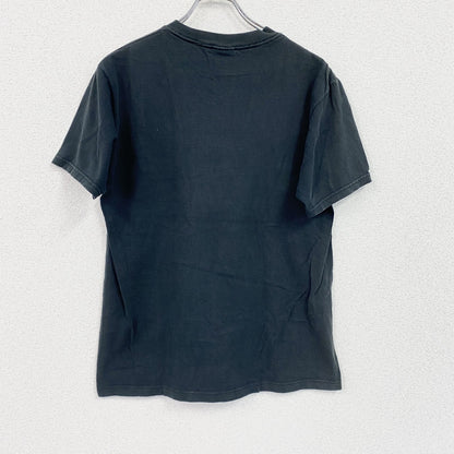 90s　United Sports　FM802　半袖プリントラジオTシャツ　デカロゴ　ヴィンテージ　黒　ブラック　Mサイズ