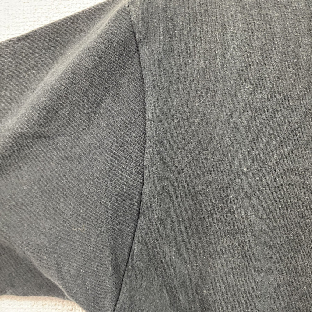90s　United Sports　FM802　半袖プリントラジオTシャツ　デカロゴ　ヴィンテージ　黒　ブラック　Mサイズ