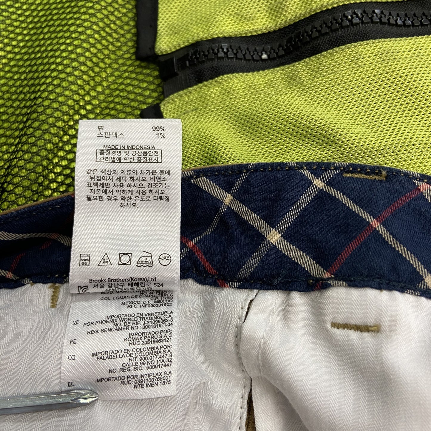 Brooks Brothers　ブルックスブラザーズ　コーデュロイパンツ　茶色　ブラウン　W31サイズ