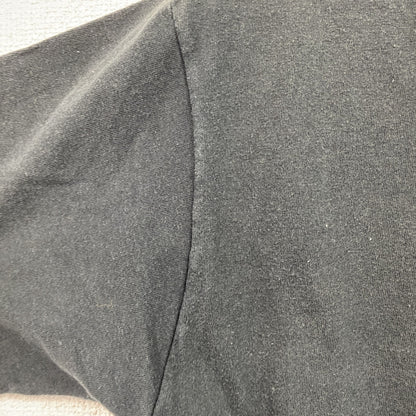 90s　United Sports　FM802　半袖プリントラジオTシャツ　デカロゴ　ヴィンテージ　黒　ブラック　Mサイズ