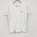 POLO RALPH LAUREN　ラルフローレン　半袖Tシャツ　刺繍ロゴ　ワンポイント　シングルステッチ　白　ホワイト　Sサイズ