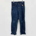～00s　L.L.Bean　エルエルビーン　デニムパンツ/ジーンズ　ジップフライ　革パッチ　ヴィンテージ　インディゴ　W31サイズ