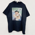 PORT&COMPANY　半袖フォトプリントTシャツ　黒　ブラック　XLサイズ