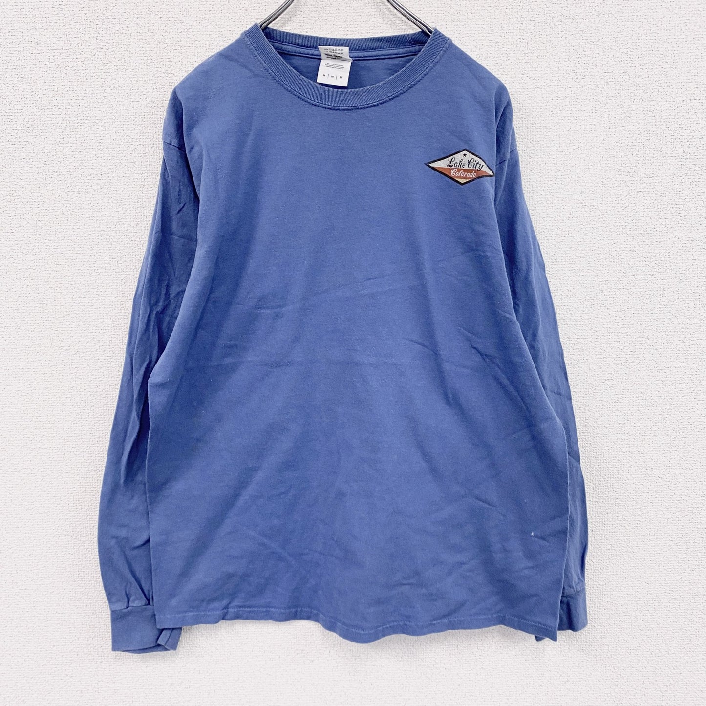 GILDAN　ギルダン　長袖Tシャツ/ロンT　COLORADO　青　ブルー　Mサイズ
