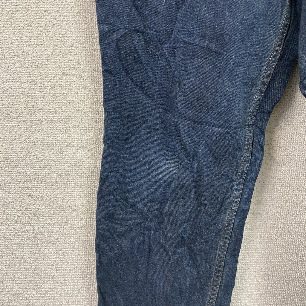 ～00s　L.L.Bean　エルエルビーン　デニムパンツ/ジーンズ　ジップフライ　革パッチ　ヴィンテージ　インディゴ　W31サイズ