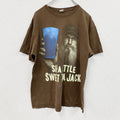 DELTA　デルタ　DUCK DYNASTY　Uncle Si　半袖プリントキャラクターTシャツ　茶色　ブラウン　Lサイズ