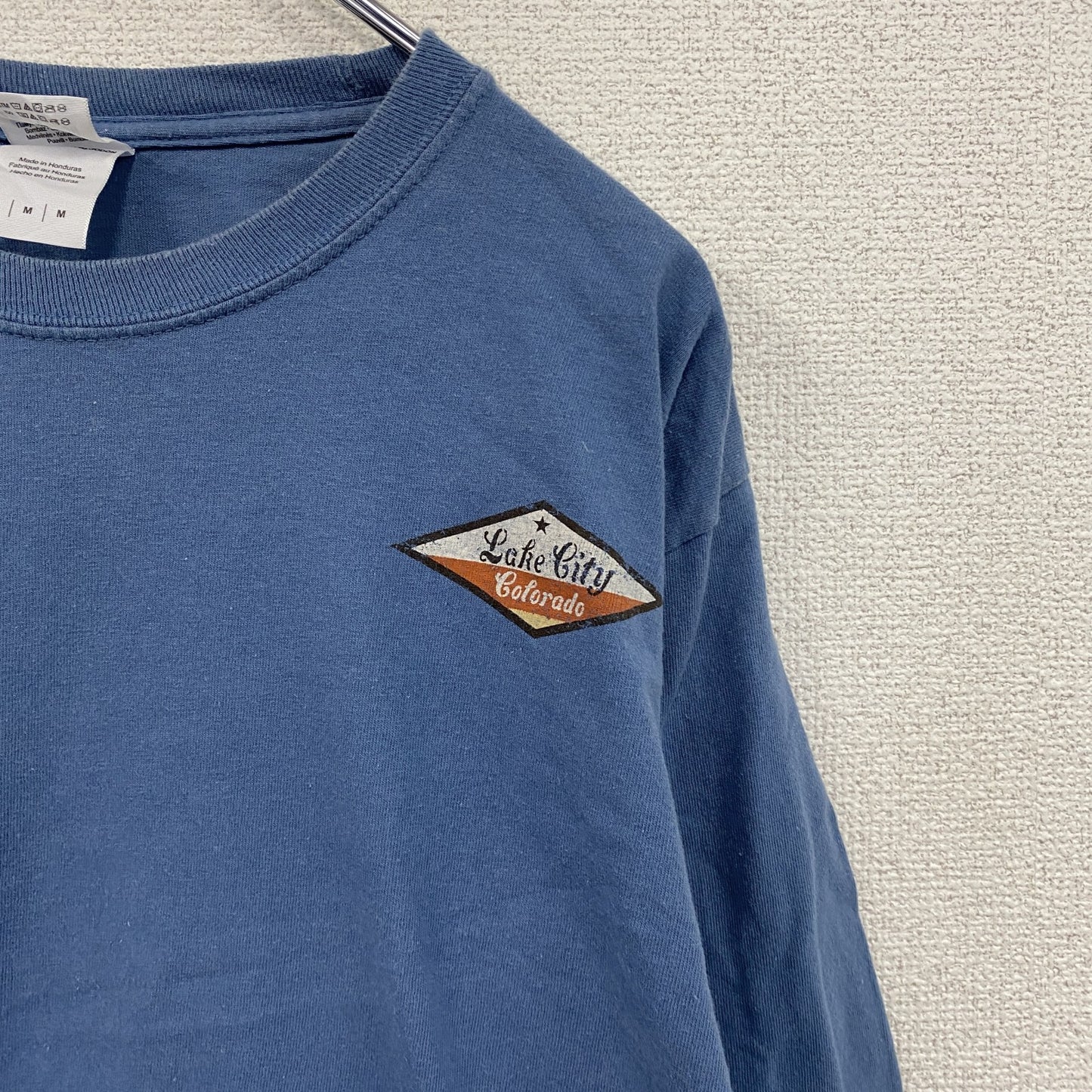 GILDAN　ギルダン　長袖Tシャツ/ロンT　COLORADO　青　ブルー　Mサイズ