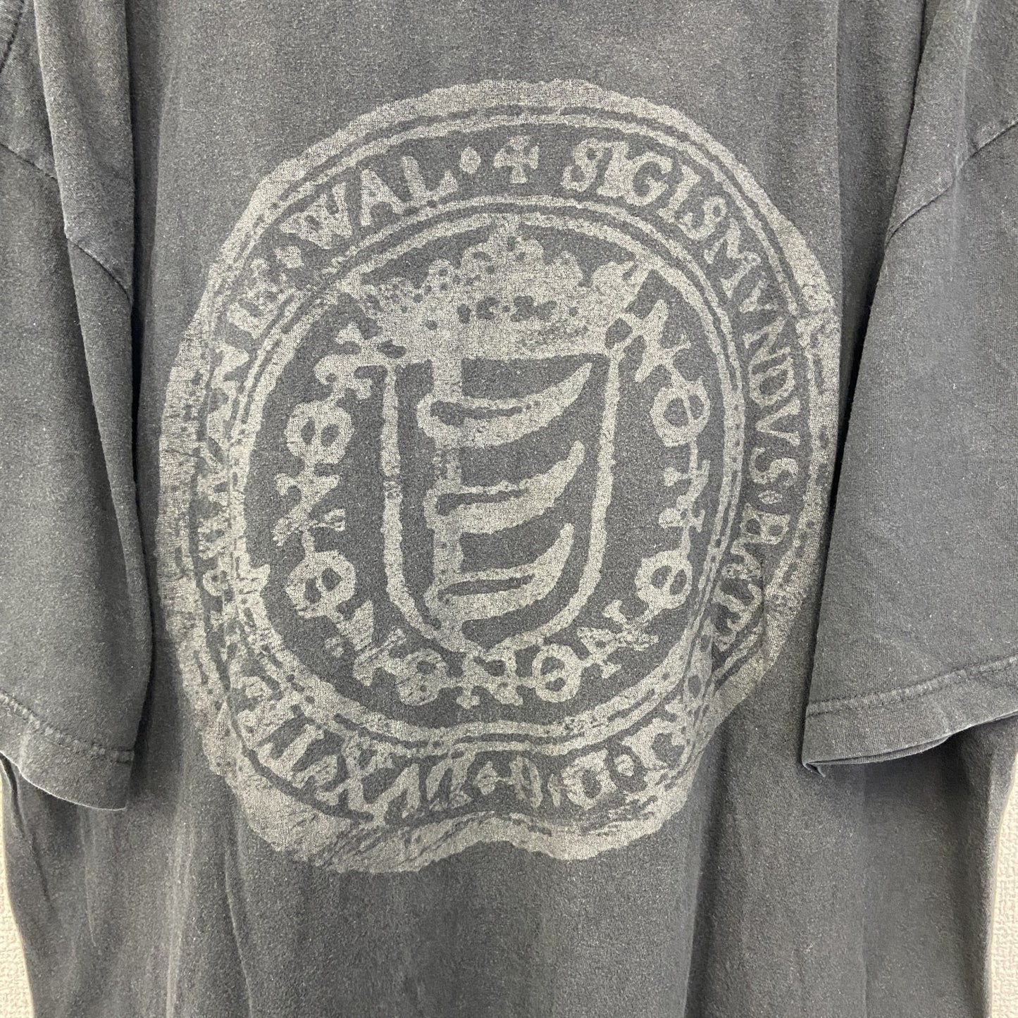古着 used　pron10　半袖バンドプリントＴシャツ　Bathory　Blood Fire Death　レトロ　黒　Lサイズ