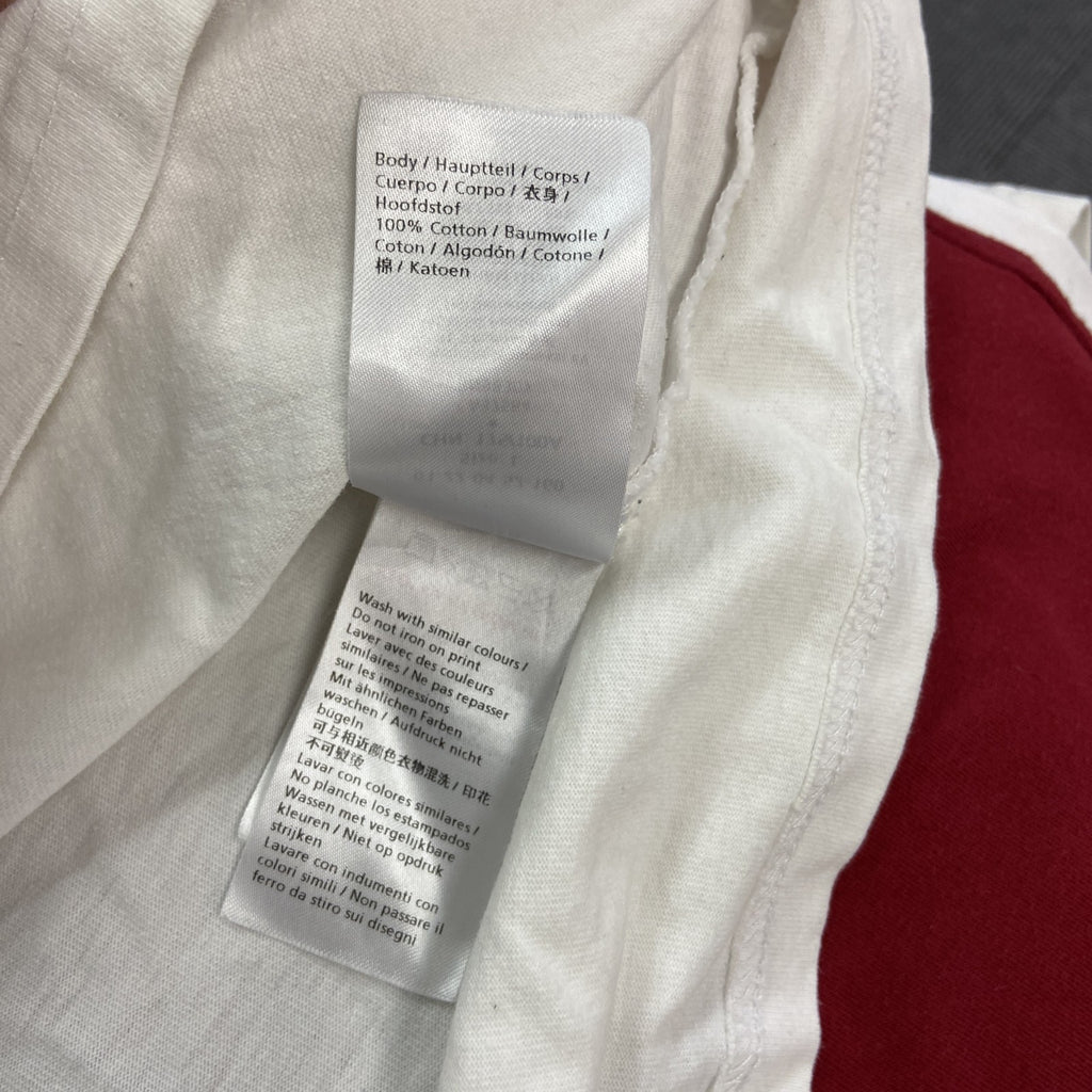 DENHAM　デンハム　半袖プリントＴシャツ　白　ホワイト