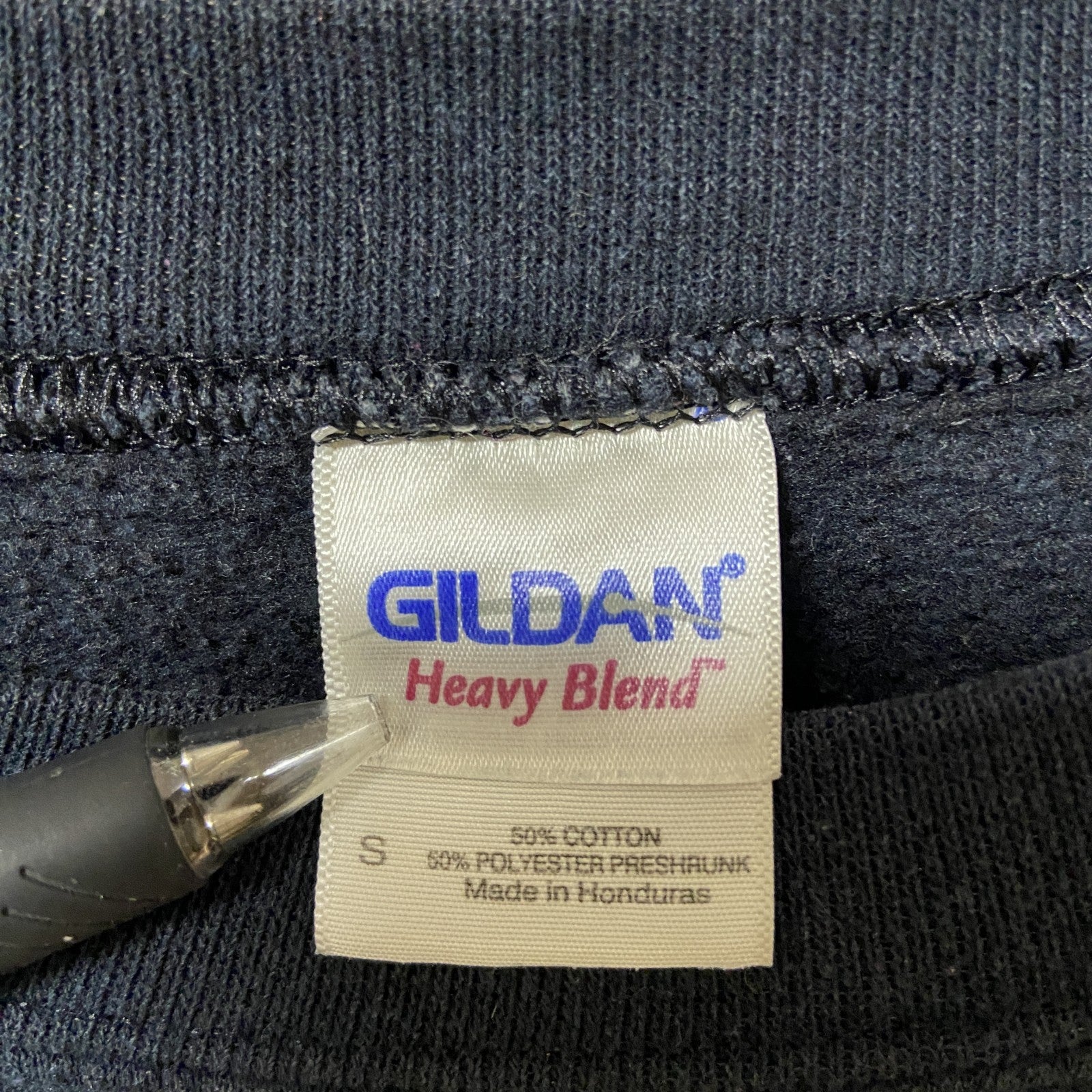 GILDAN　ギルダン　スウェット/トレーナー　アーチプリント　フェード　ビッグシルエット　クルーネック　Sサイズ