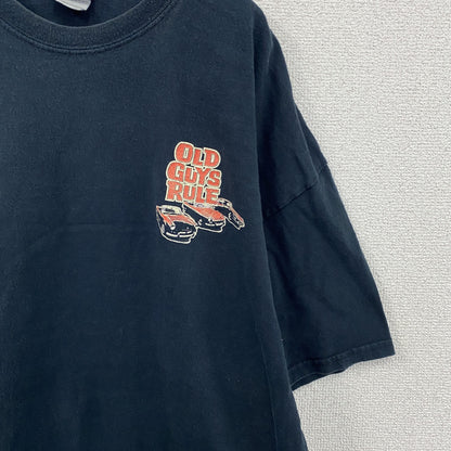 OLD GUYS RULE　オールドガイズルール　半袖プリントTシャツ　黑　ブラック　2XLサイズ