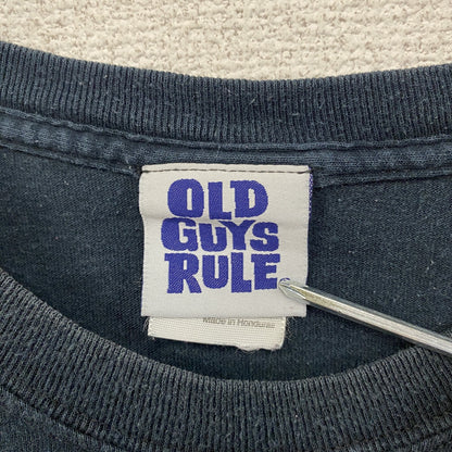 OLD GUYS RULE　オールドガイズルール　半袖プリントTシャツ　黑　ブラック　2XLサイズ