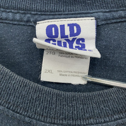 OLD GUYS RULE　オールドガイズルール　半袖プリントTシャツ　黑　ブラック　2XLサイズ