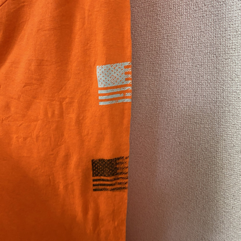 PORT&COMPANY　ポートアンドカンパニー　長袖Tシャツ/ロンT　オレンジ　2XLサイズ