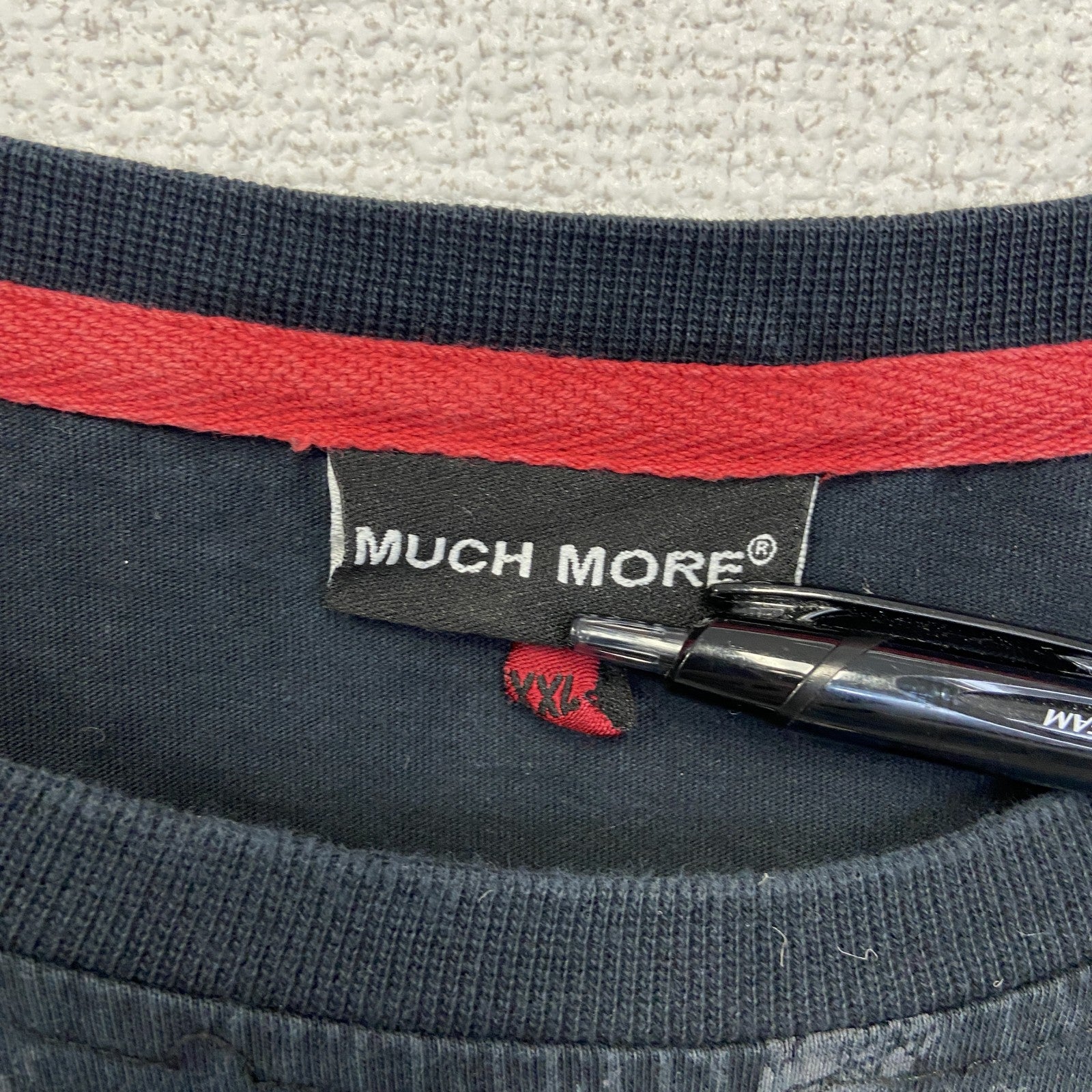 古着 used　MUSH MORE　長袖プリントＴシャツ　ビッグＴ　ライオン　Y2K　クルーネック　レトロ　黒　XXLサイズ
