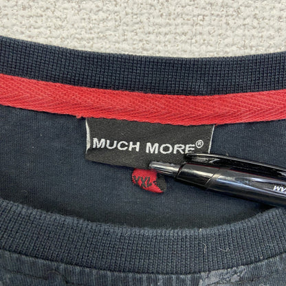 古着 used　MUSH MORE　長袖プリントＴシャツ　ビッグＴ　ライオン　Y2K　クルーネック　レトロ　黒　XXLサイズ