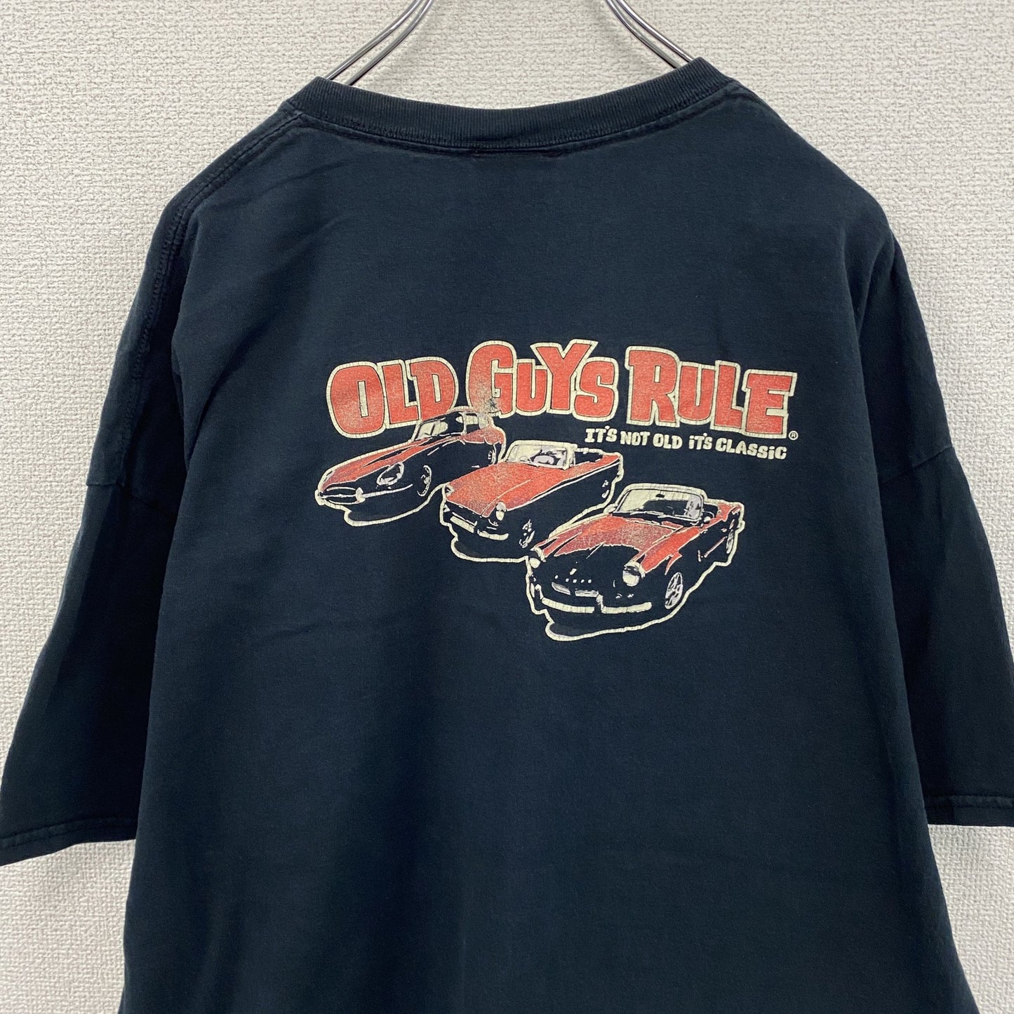 OLD GUYS RULE　オールドガイズルール　半袖プリントTシャツ　黑　ブラック　2XLサイズ