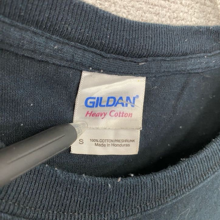 GILDAN　ギルダン　半袖プリントTシャツ　黒　ブラック　Sサイズ