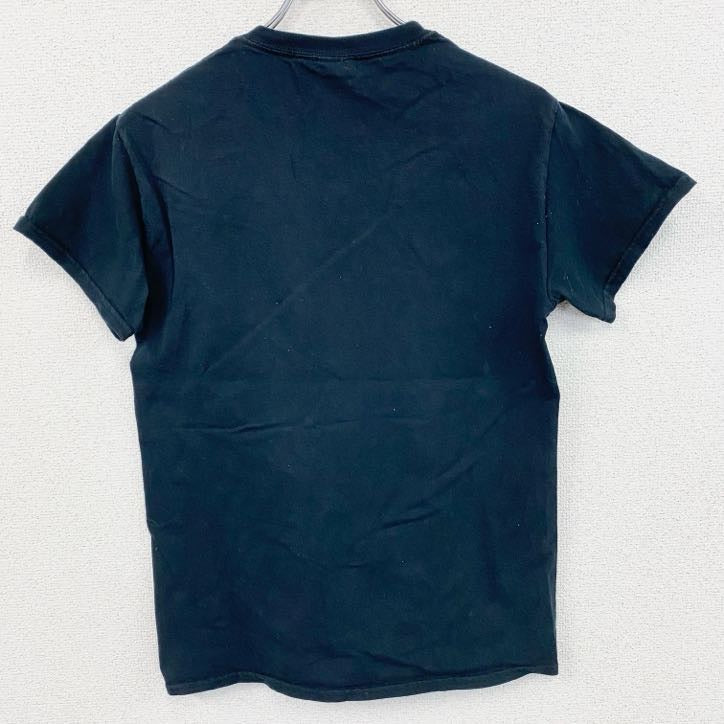 GILDAN　ギルダン　半袖プリントTシャツ　黒　ブラック　Sサイズ
