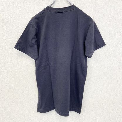 古着 used　LEVI’S リーバイス　半袖プリントＴシャツ　エレキギター　カジュアル　クルーネック　ネイビー　Lサイズ
