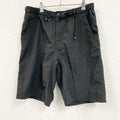 Columbia　コロンビア　ハーフパンツ/ショートパンツ　ジップフライ　チェック柄　黒　ブラック　XLサイズ
