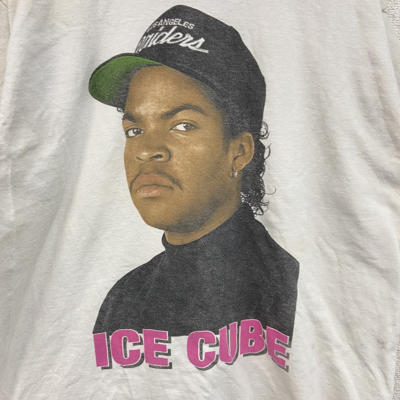 CONTROL　ICE CUBE　アイスキューブ　半袖プリントTシャツ　白　ホワイト　Ｍサイズ