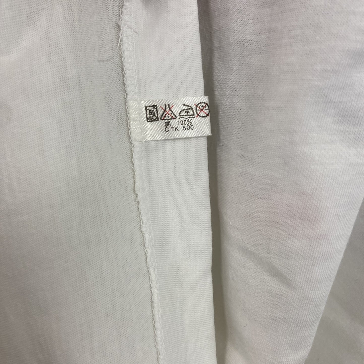 90s　今井美樹　半袖プリントTシャツ　歌手　芸能人　ヴィンテージ　シングルステッチ　白　ホワイト