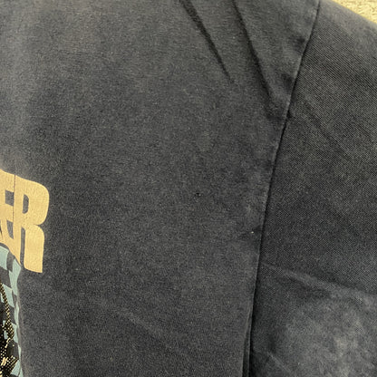MURRAY WALKER　マレーウォーカー　半袖プリント人物Tシャツ　F1　モータースポーツ　紺　ネイビー　Mサイズ
