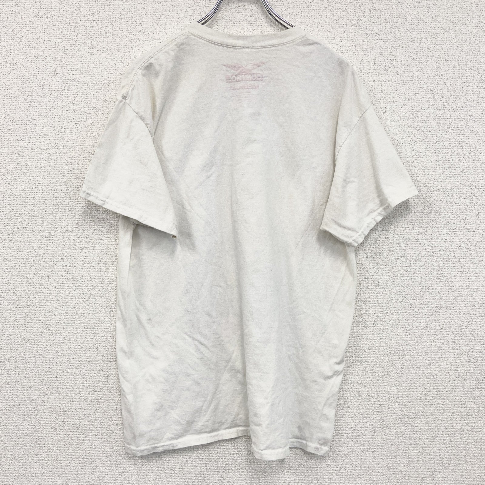CONTROL　ICE CUBE　アイスキューブ　半袖プリントTシャツ　白　ホワイト　Ｍサイズ