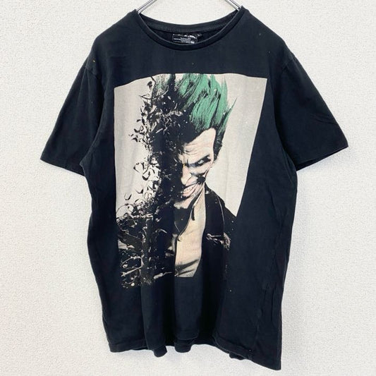 古着 used　BATMAN　バットマン　半袖ムービープリントTシャツ　ジョーカー　JOKER　オフィシャル　黒　Lサイズ