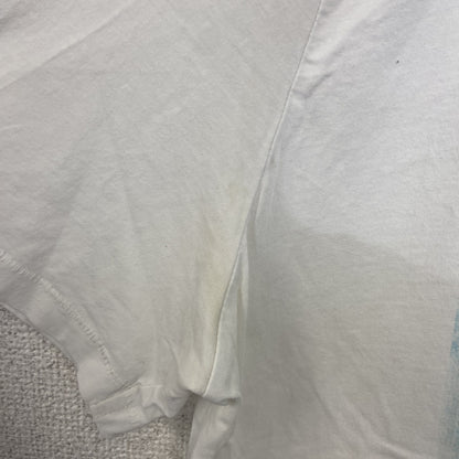 古着 used　celio　半袖プリントTシャツ　シングルステッチ　アリゾナ　カジュアル　クルーネック　レトロ　白　XXLサイズ