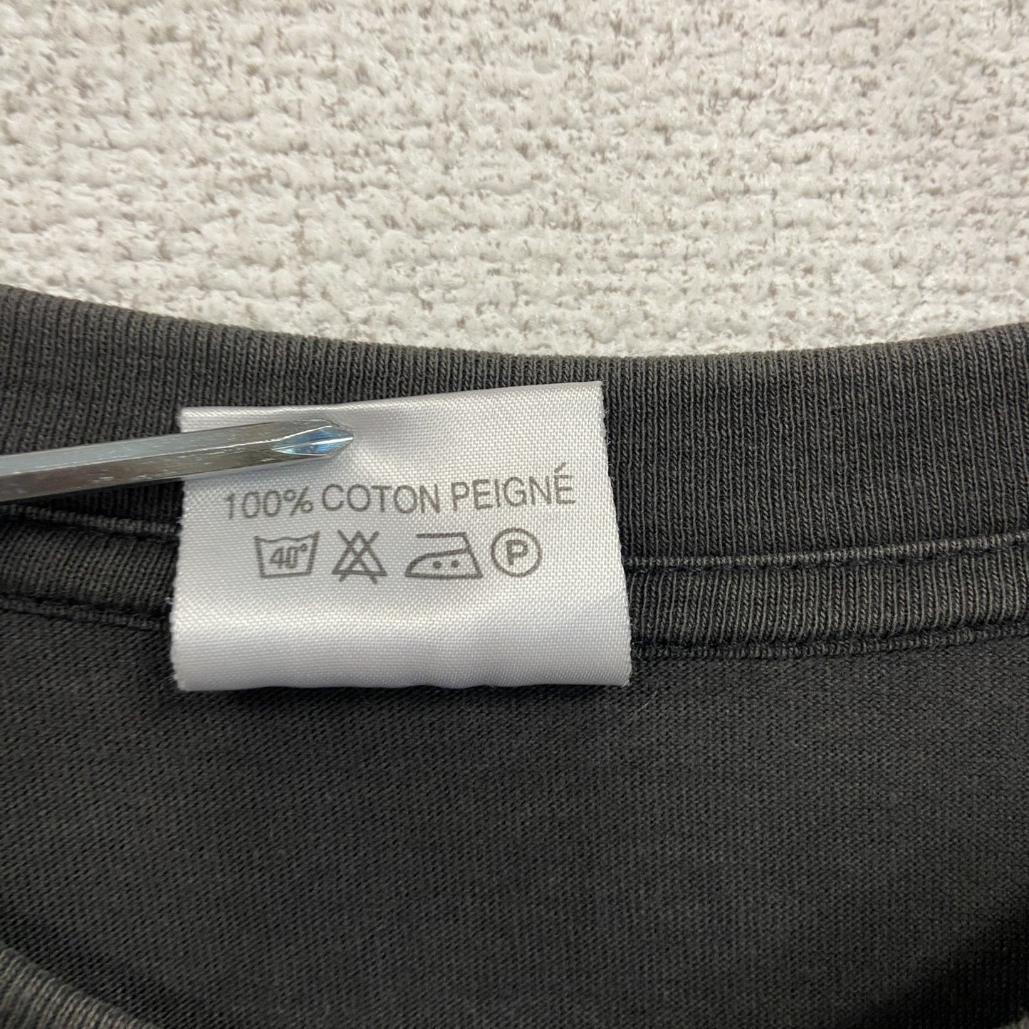 EUROPEENNE DES COTONS　パブロピカソ　アルルカンと首飾りの女　半袖プリントTシャツ　黒　Sサイズ