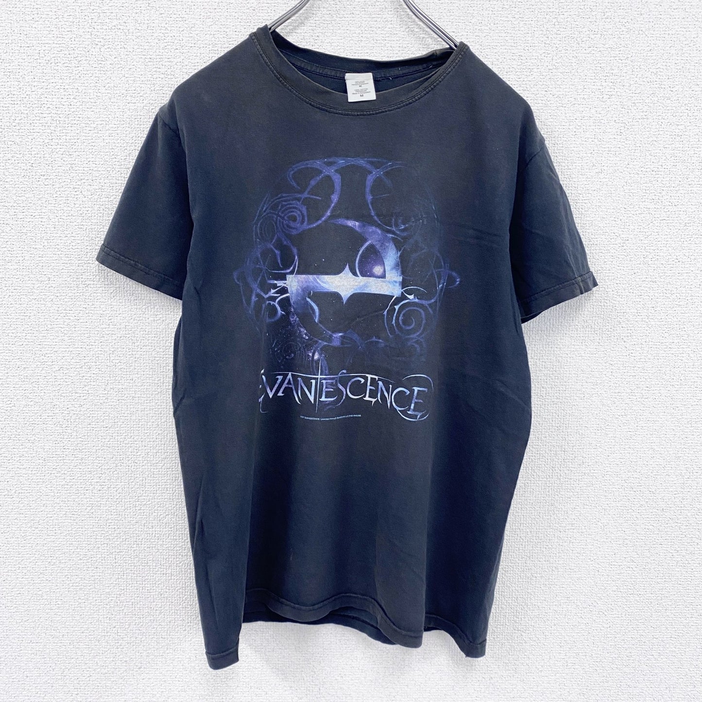 GILDAN　ギルダン　Evanescence　エヴァネッセンス　半袖Tシャツ　バンドＴ　黑　ブラック　Mサイズ