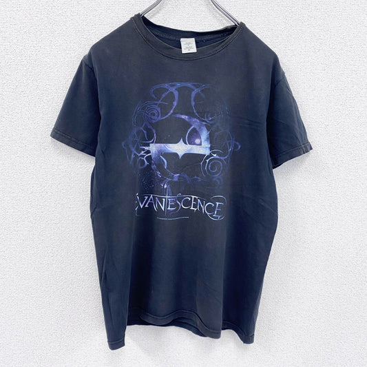 GILDAN　ギルダン　Evanescence　エヴァネッセンス　半袖Tシャツ　バンドＴ　黑　ブラック　Mサイズ