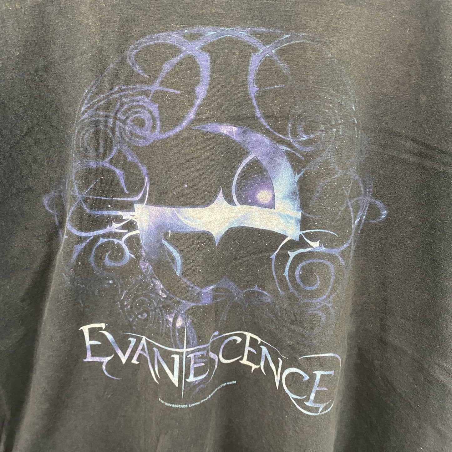 GILDAN　ギルダン　Evanescence　エヴァネッセンス　半袖Tシャツ　バンドＴ　黑　ブラック　Mサイズ