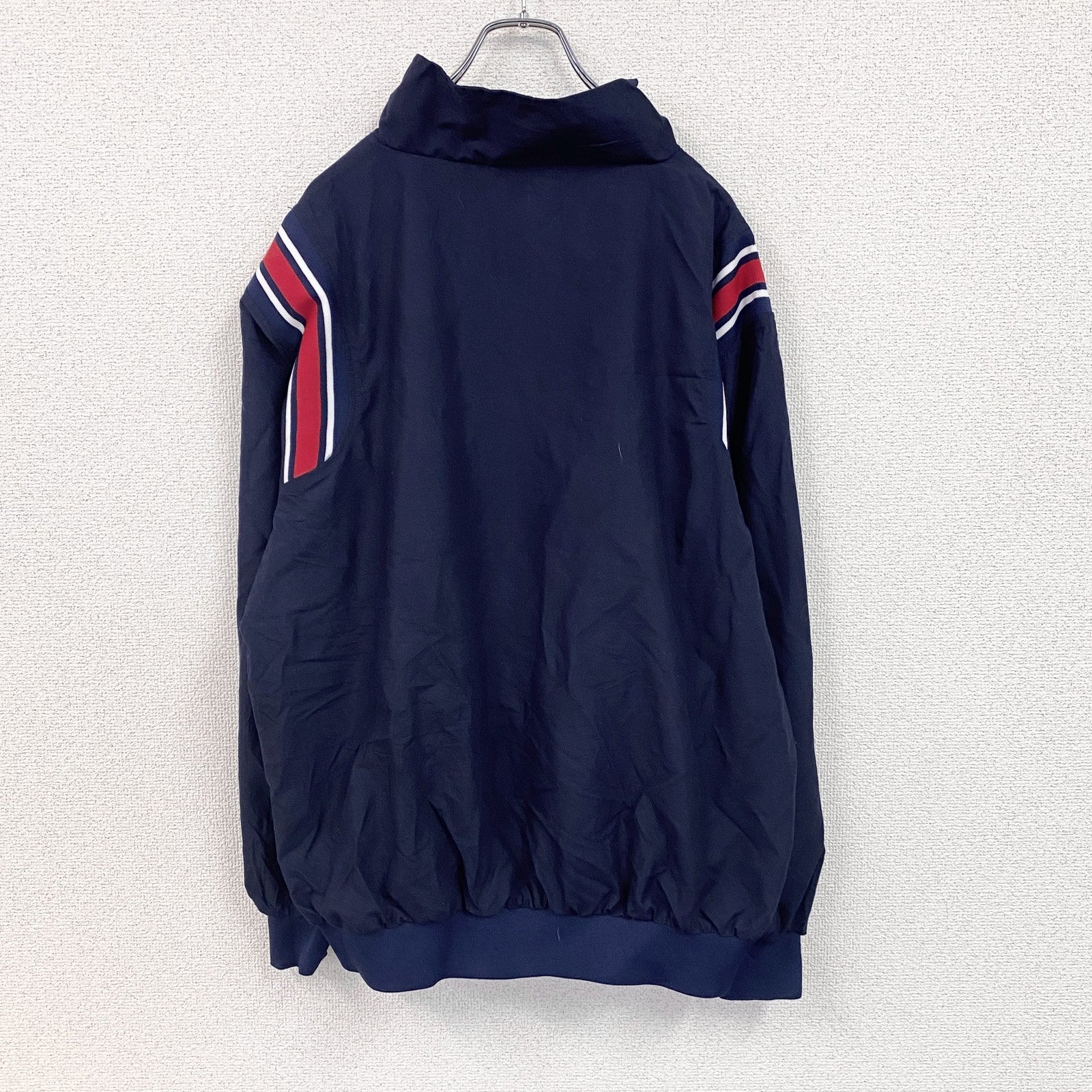 90s～　SMITTY　ハーフジッププルオーバージャケット　ヴィンテージ　紺　ネイビー　Lサイズ