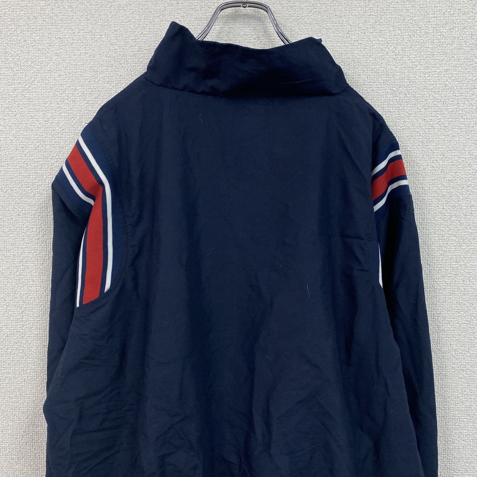 90s～　SMITTY　ハーフジッププルオーバージャケット　ヴィンテージ　紺　ネイビー　Lサイズ