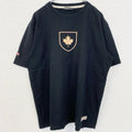 古着 used　RED CANOE　レッドカヌー　半袖プリントTシャツ　レトロ　クルーネック　カナダ　黒　ブラック　Lサイズ