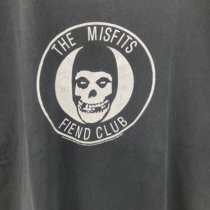 古着 used　00s　CINDER BLOCK　半袖バンドプリントTシャツ　MISFITS　Fiend Club　黒　Mサイズ