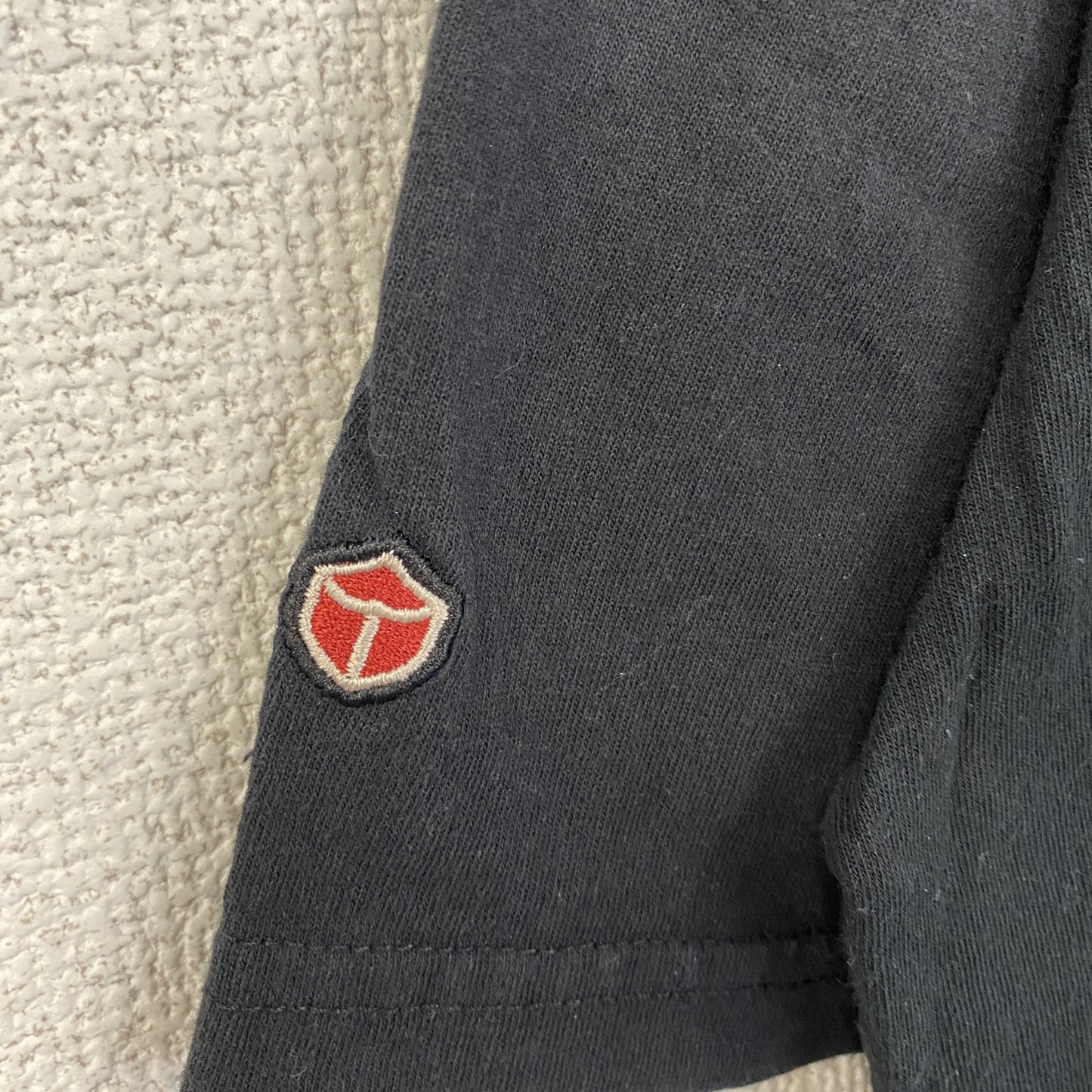 古着 used　RED CANOE　レッドカヌー　半袖プリントTシャツ　レトロ　クルーネック　カナダ　黒　ブラック　Lサイズ
