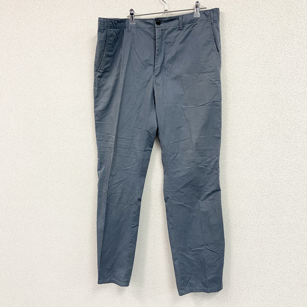 Eddie Bauer　エディーバウアー　チノパンツ　ジップフライ　紺　ネイビー　35サイズ